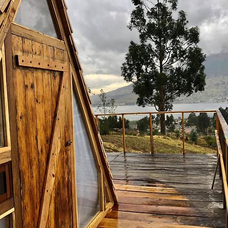 Cabanas Y Glampings Balcon Del Lago Otavalo Dış mekan fotoğraf