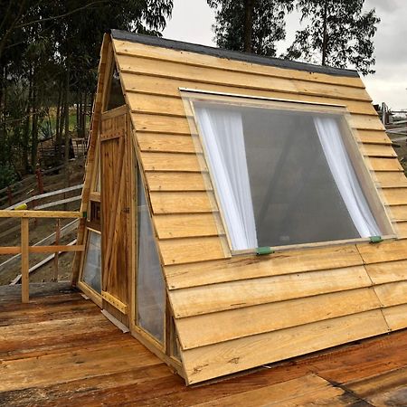 Cabanas Y Glampings Balcon Del Lago Otavalo Dış mekan fotoğraf
