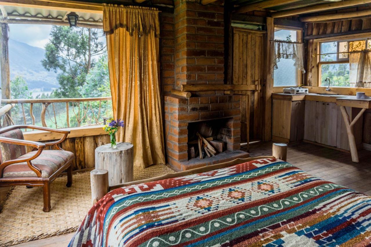Cabanas Y Glampings Balcon Del Lago Otavalo Dış mekan fotoğraf