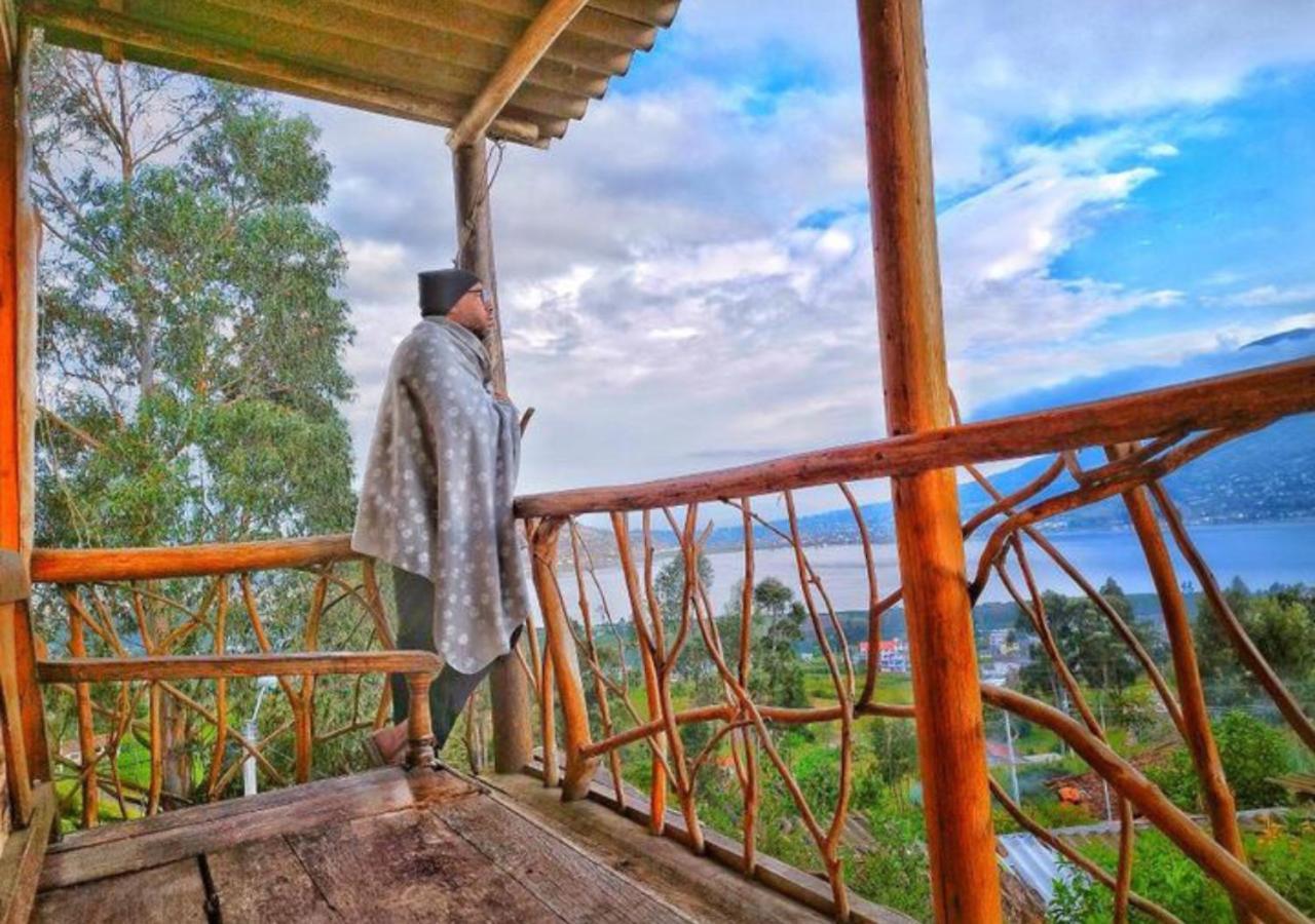 Cabanas Y Glampings Balcon Del Lago Otavalo Dış mekan fotoğraf