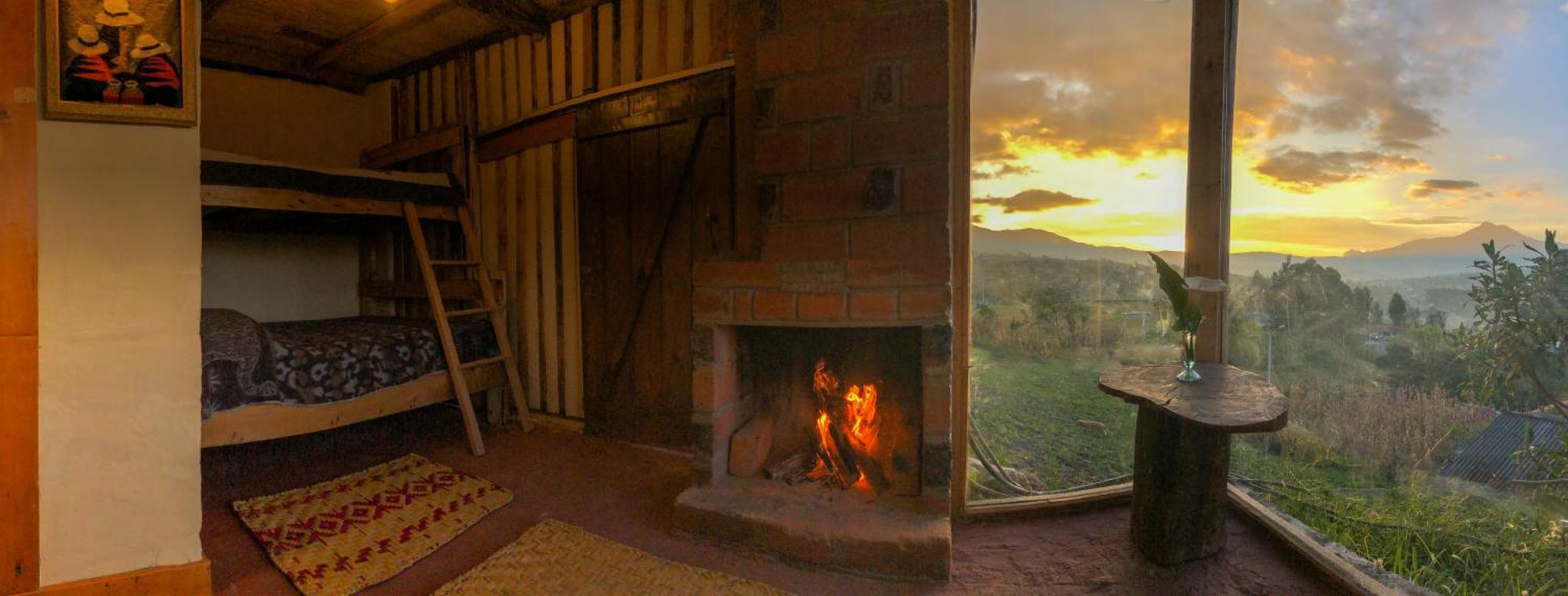 Cabanas Y Glampings Balcon Del Lago Otavalo Dış mekan fotoğraf