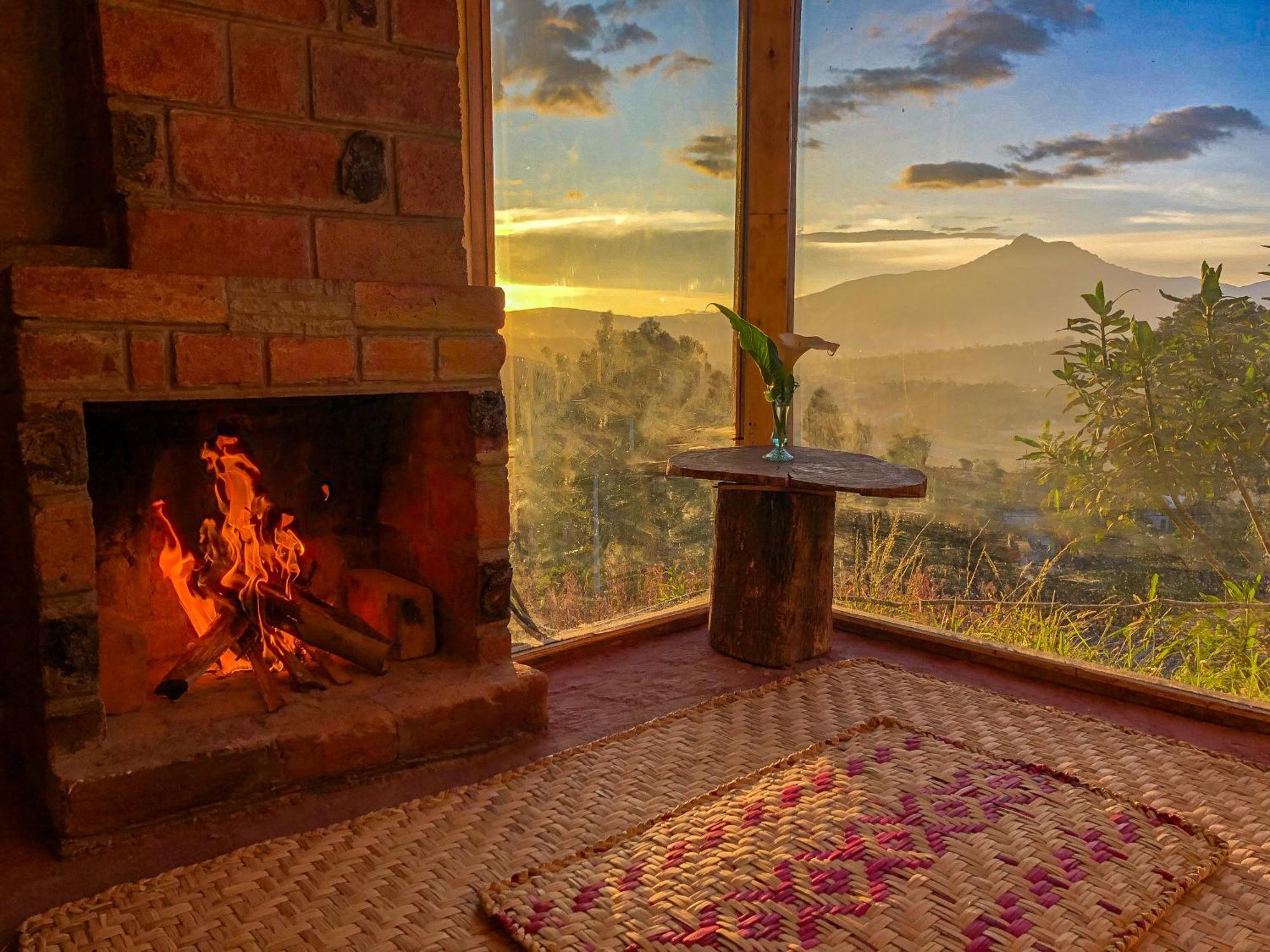 Cabanas Y Glampings Balcon Del Lago Otavalo Dış mekan fotoğraf