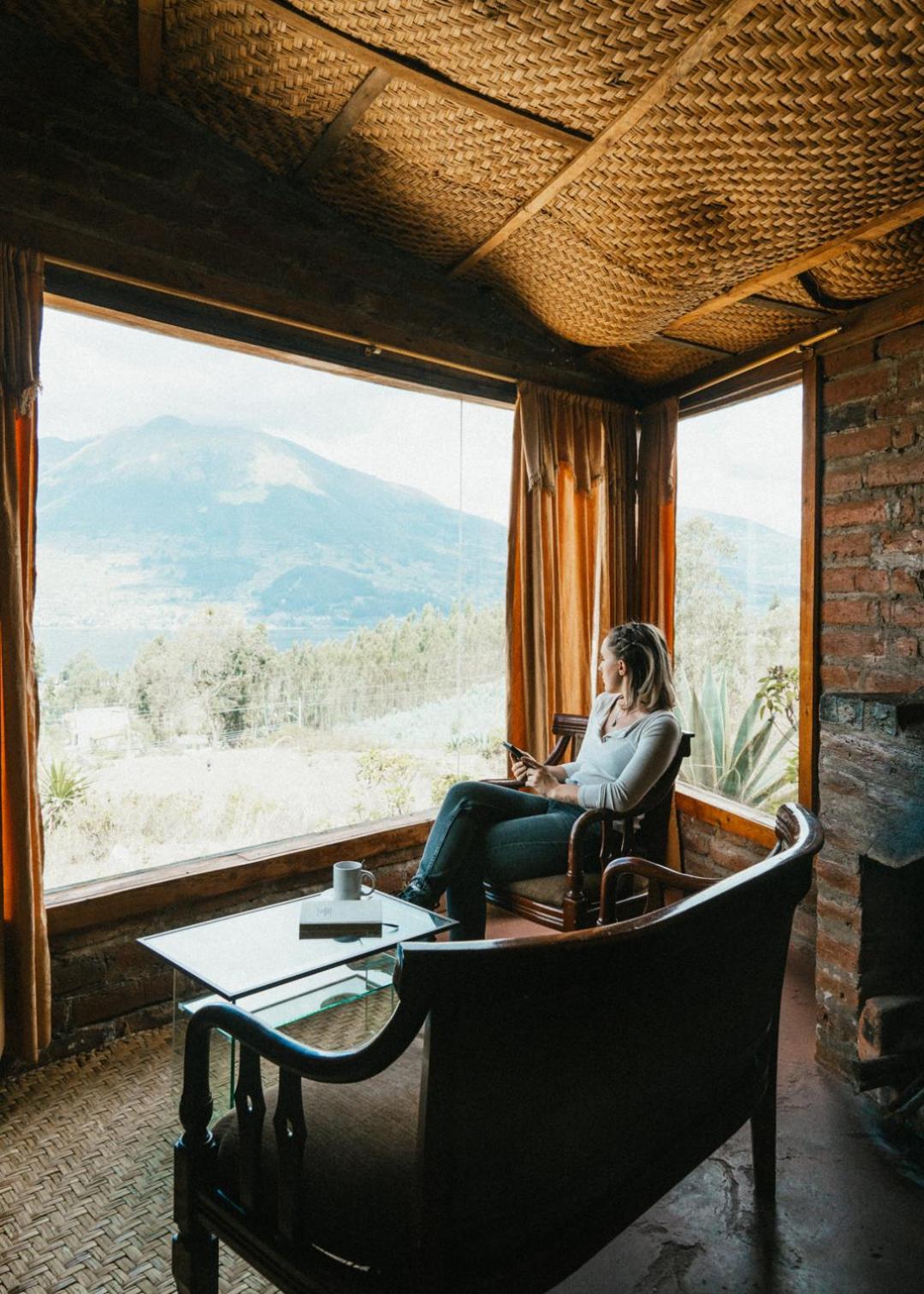 Cabanas Y Glampings Balcon Del Lago Otavalo Dış mekan fotoğraf