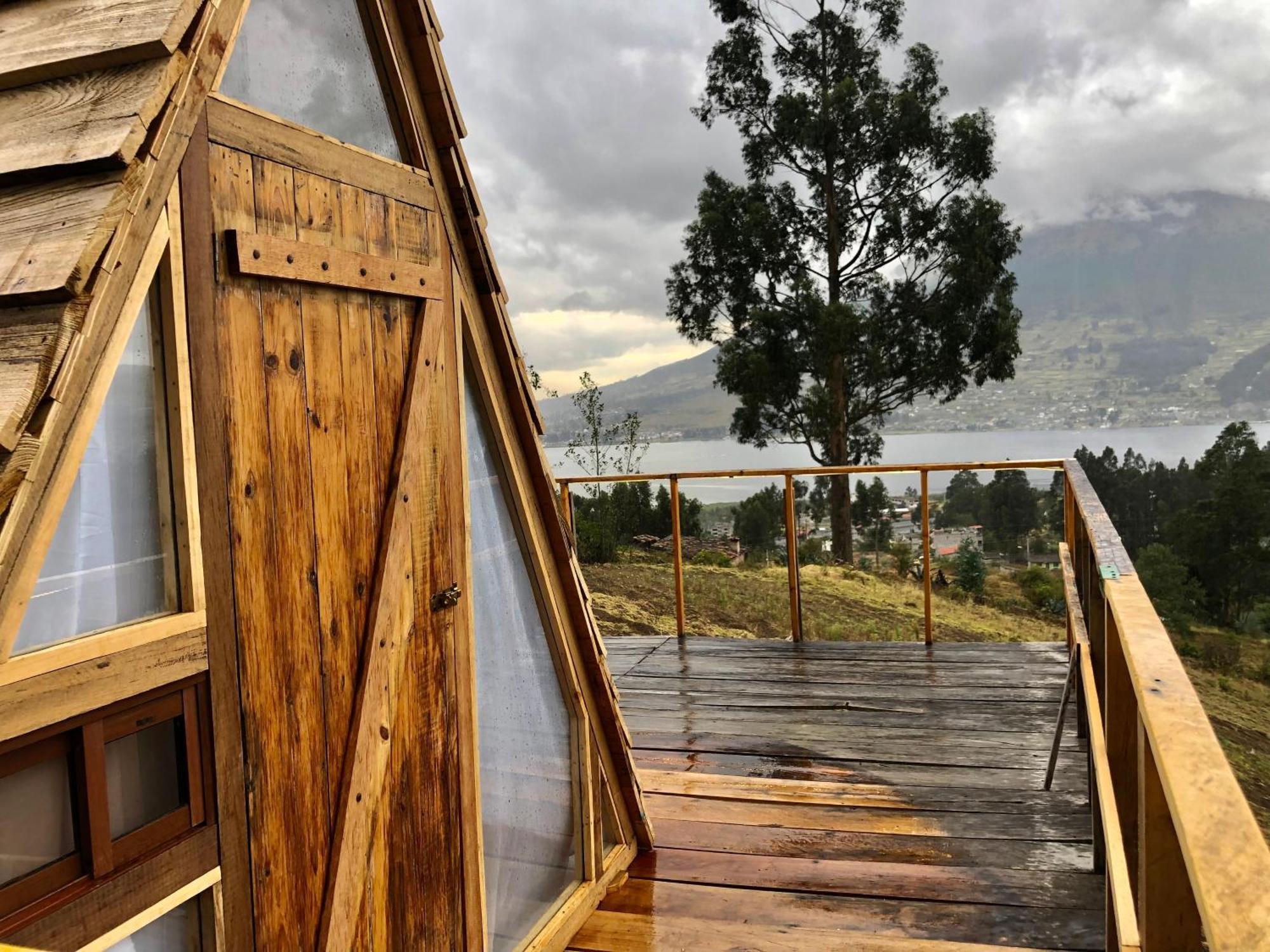 Cabanas Y Glampings Balcon Del Lago Otavalo Dış mekan fotoğraf