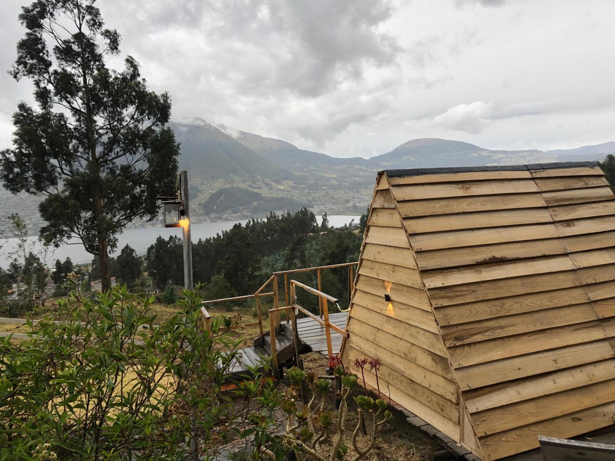 Cabanas Y Glampings Balcon Del Lago Otavalo Dış mekan fotoğraf